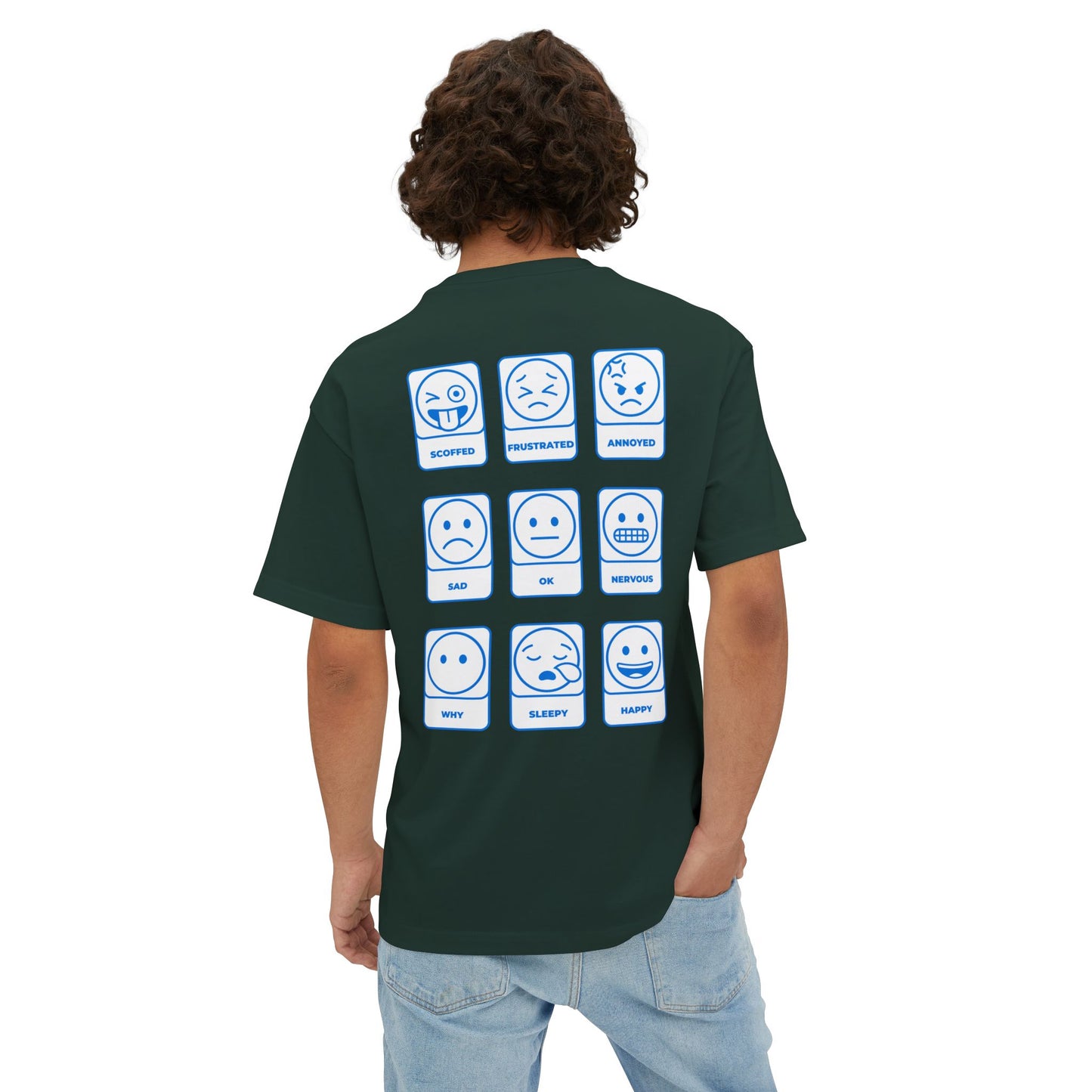 F&BPD - Emotions Oversized Tee – Expression & Emotional Awareness Streetwear