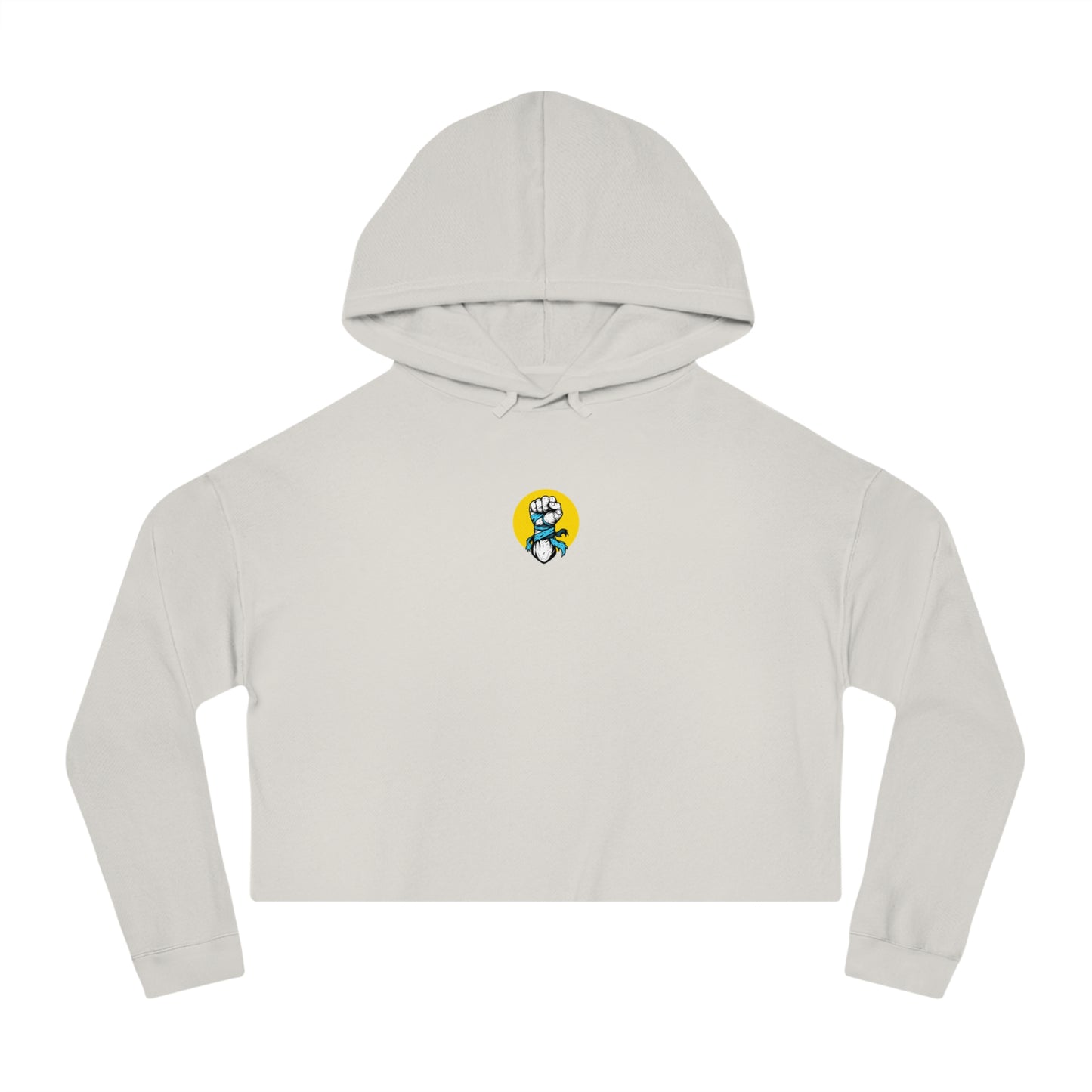 Bullying is NOT okay - Cropped Hooded Sweatshirt