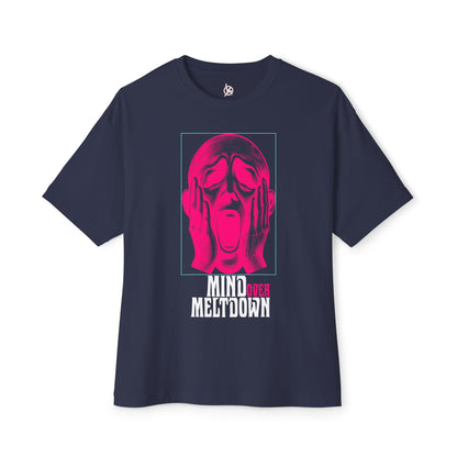 FPD - Mind Over Meltdown Oversized Tee — Mental Strength Statement Shirt