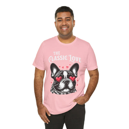 FPD - Unisex T-shirt - Pug Classic Love Tee – Cute Dog Lover Statement Shirt