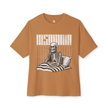 FPD - Insomnia Oversized Tee — Late Night Mind Battle Statement Shirt