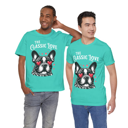 FPD - Unisex T-shirt - Pug Classic Love Tee – Cute Dog Lover Statement Shirt