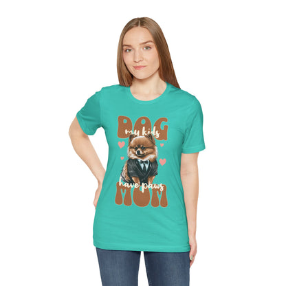 Dog Mom T-Shirt | Cute Pet Lover Unisex Tee - FPD