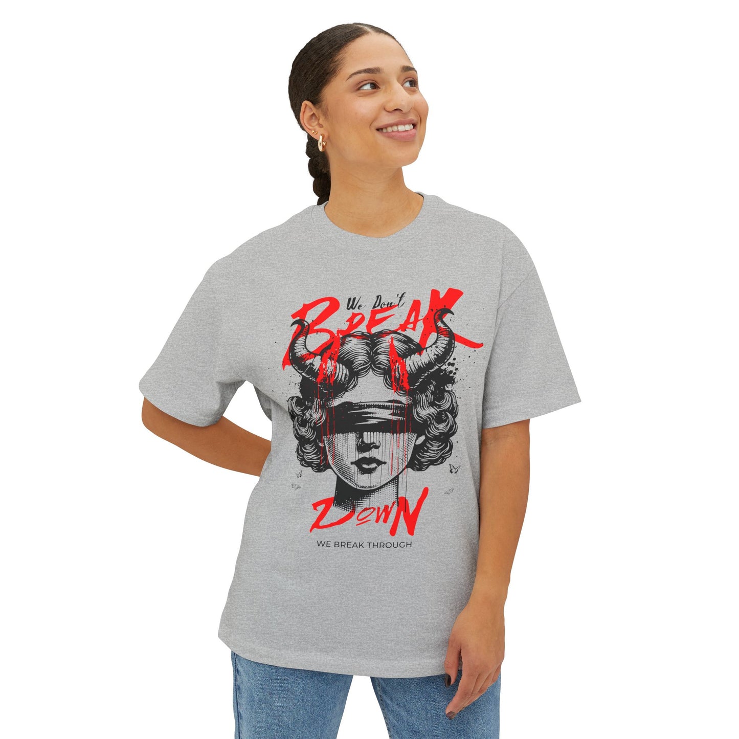 FPD - We Breakthrough Oversized Tee – Resilience Statement Shirt