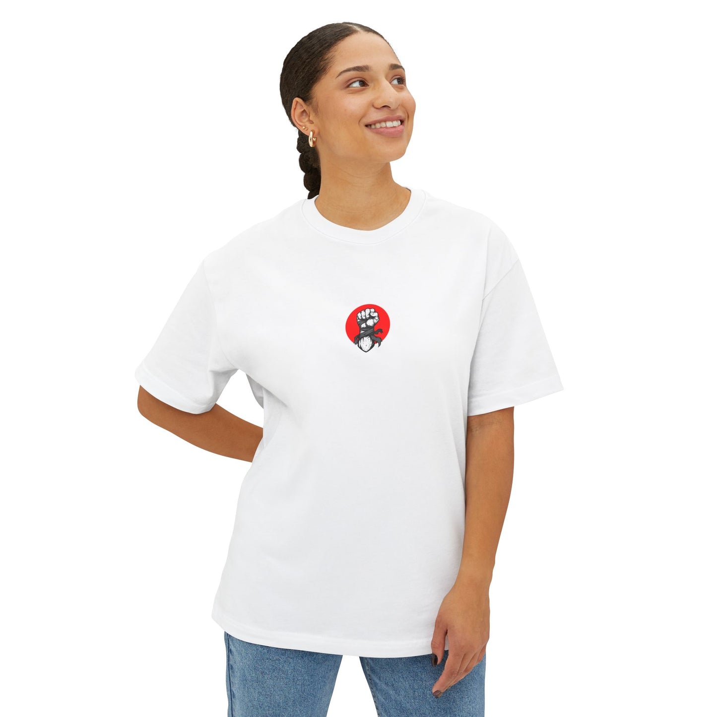 F&BPD - I Fought for Confidence Oversized Tee – Empowerment Streetwear
