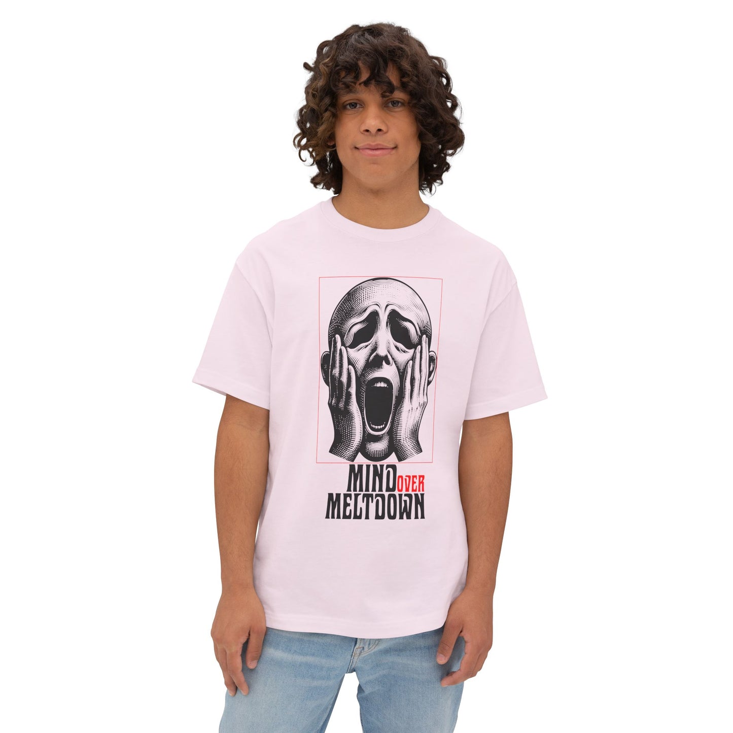 FPD - Mind Over Meltdown Oversized Tee — Mental Strength Statement Shirt