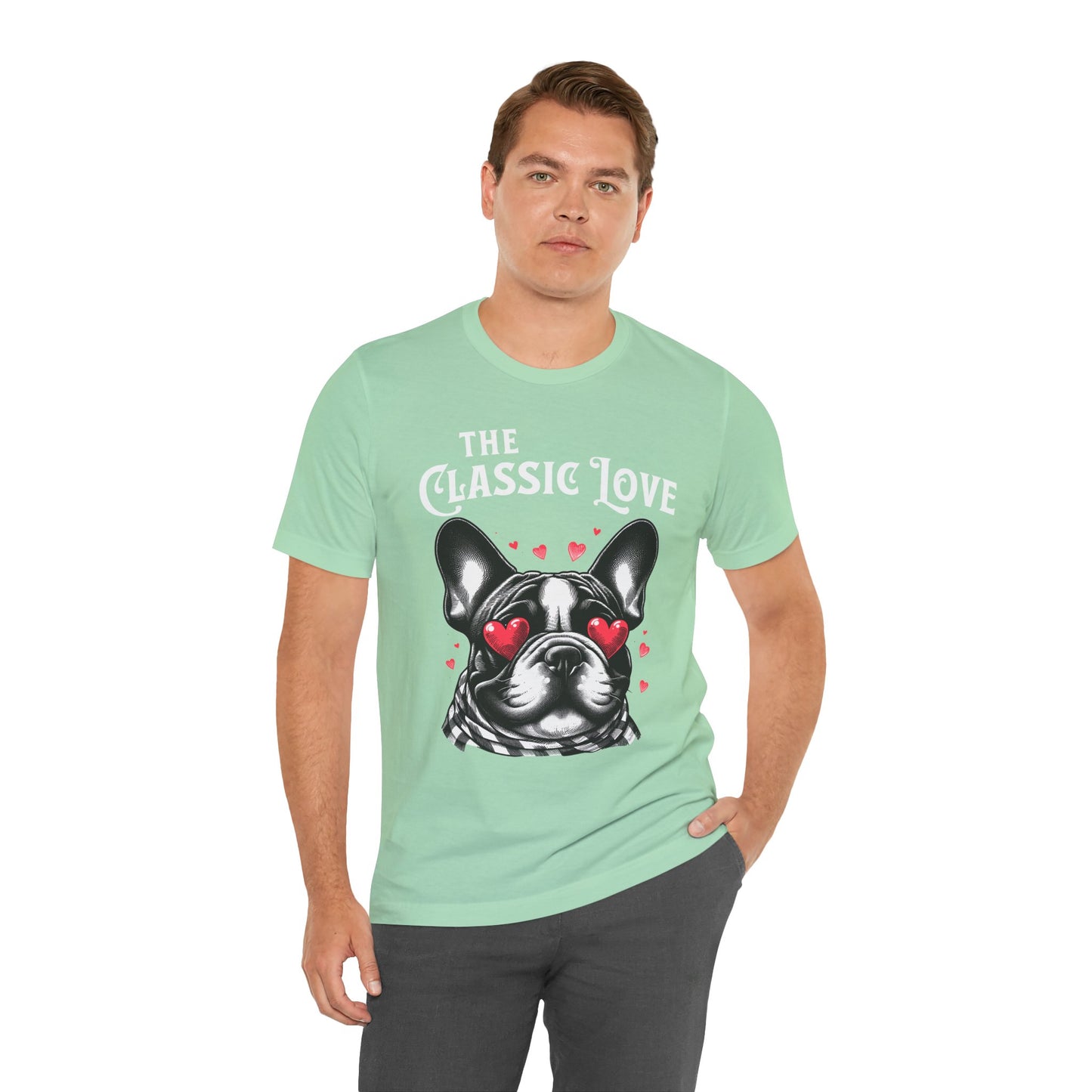 FPD - Unisex T-shirt - Pug Classic Love Tee – Cute Dog Lover Statement Shirt