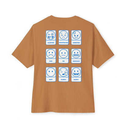 F&BPD - Emotions Oversized Tee – Expression & Emotional Awareness Streetwear