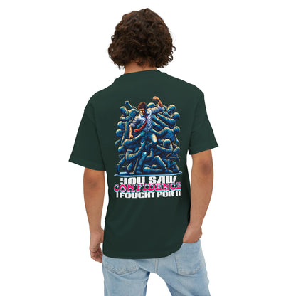 F&BPD - I Fought for Confidence Oversized Tee – Empowerment Streetwear