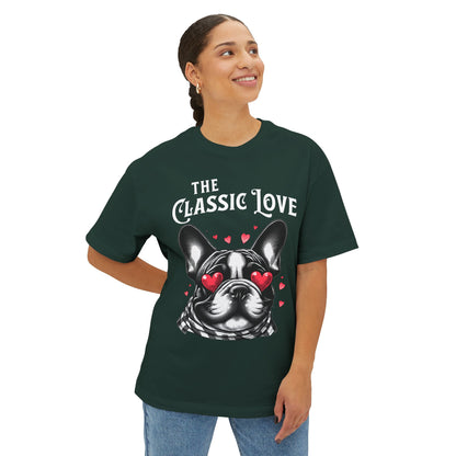 FPD - Pug Classic Love Oversized Tee – Cute Dog Lover Streetwear