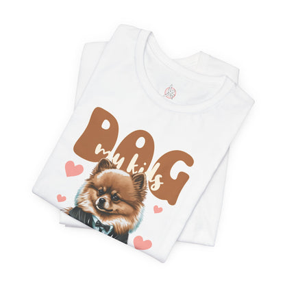 Dog Mom T-Shirt | Cute Pet Lover Unisex Tee - FPD