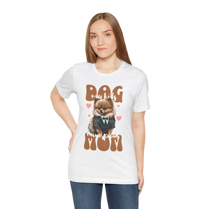 Dog Mom T-Shirt | Cute Pet Lover Unisex Tee - FPD
