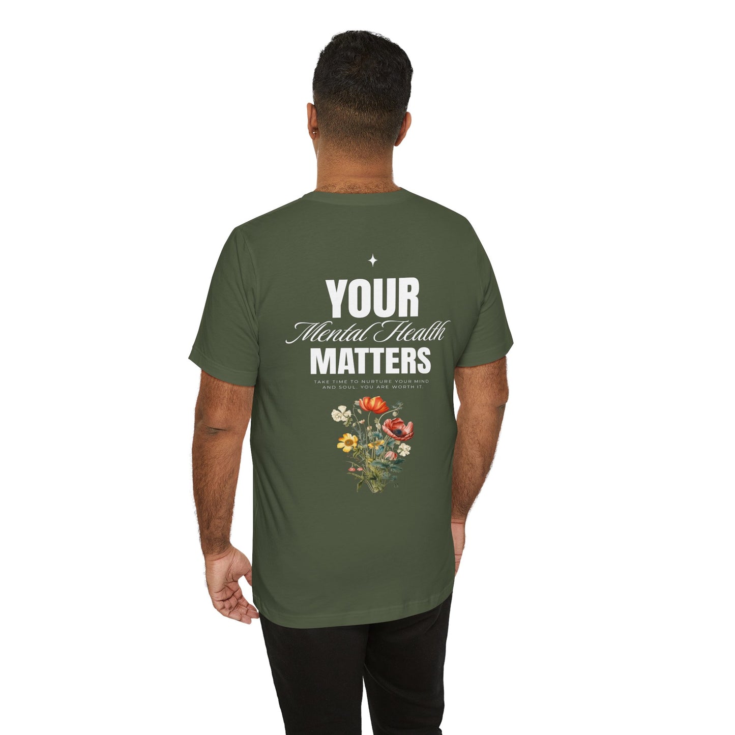 F&BPD - Unisex T-shirt - Your Mental Health Matters Tee – Awareness & Support Statement Shirt