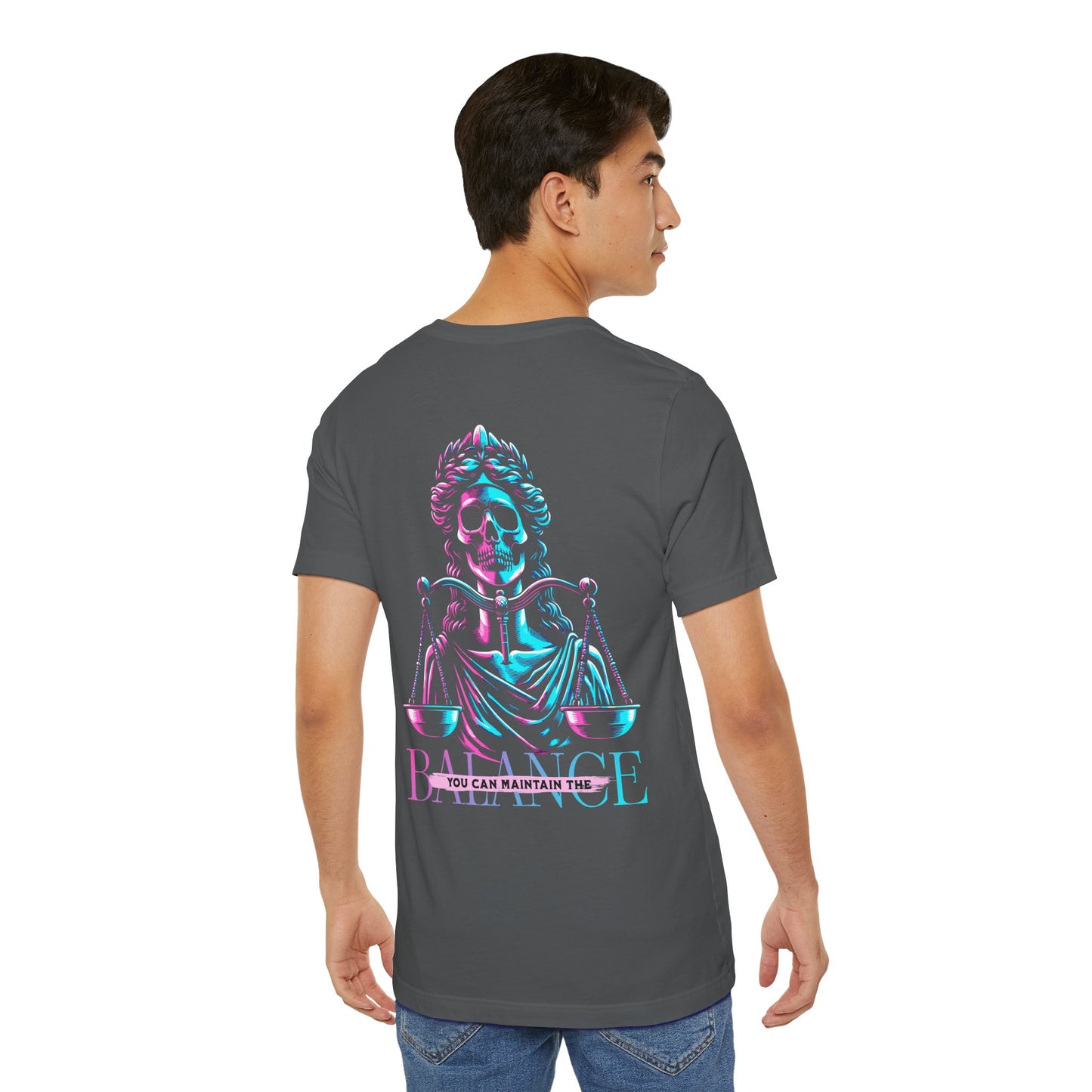 F&BPD - Unisex T-shirt - Maintain the Balance Tee – Mindfulness & Wellness Statement Shirt
