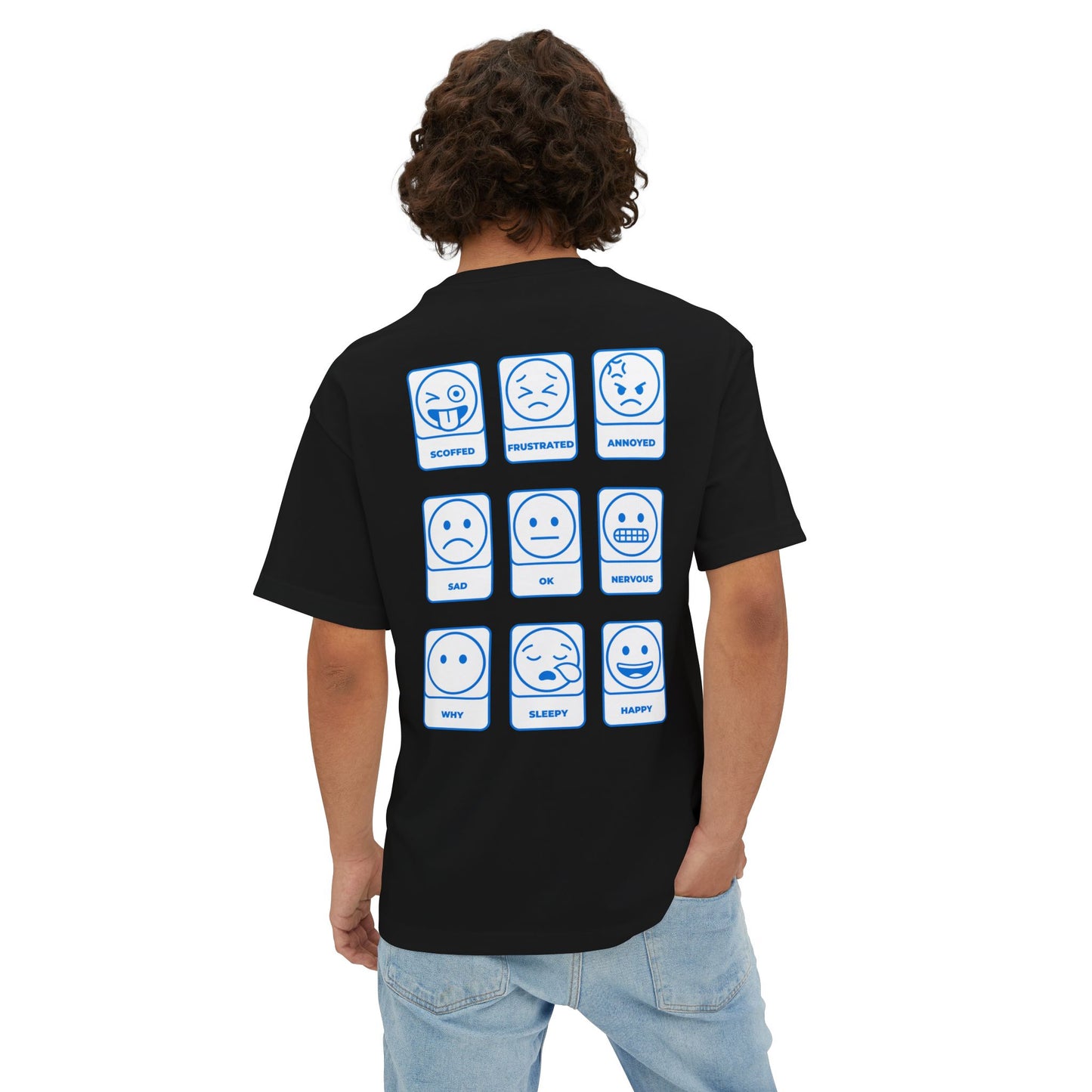 F&BPD - Emotions Oversized Tee – Expression & Emotional Awareness Streetwear