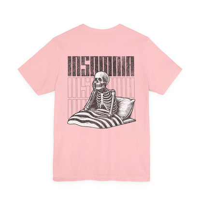 F&BPD - Unisex T-shirt - Insomnia Tee – Late Night Mind Battle Statement Shirt