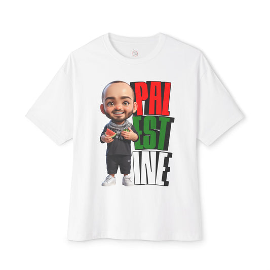 Palestine Watermelon Oversized Tee – Symbol of Resistance Graphic Shirt - FPD