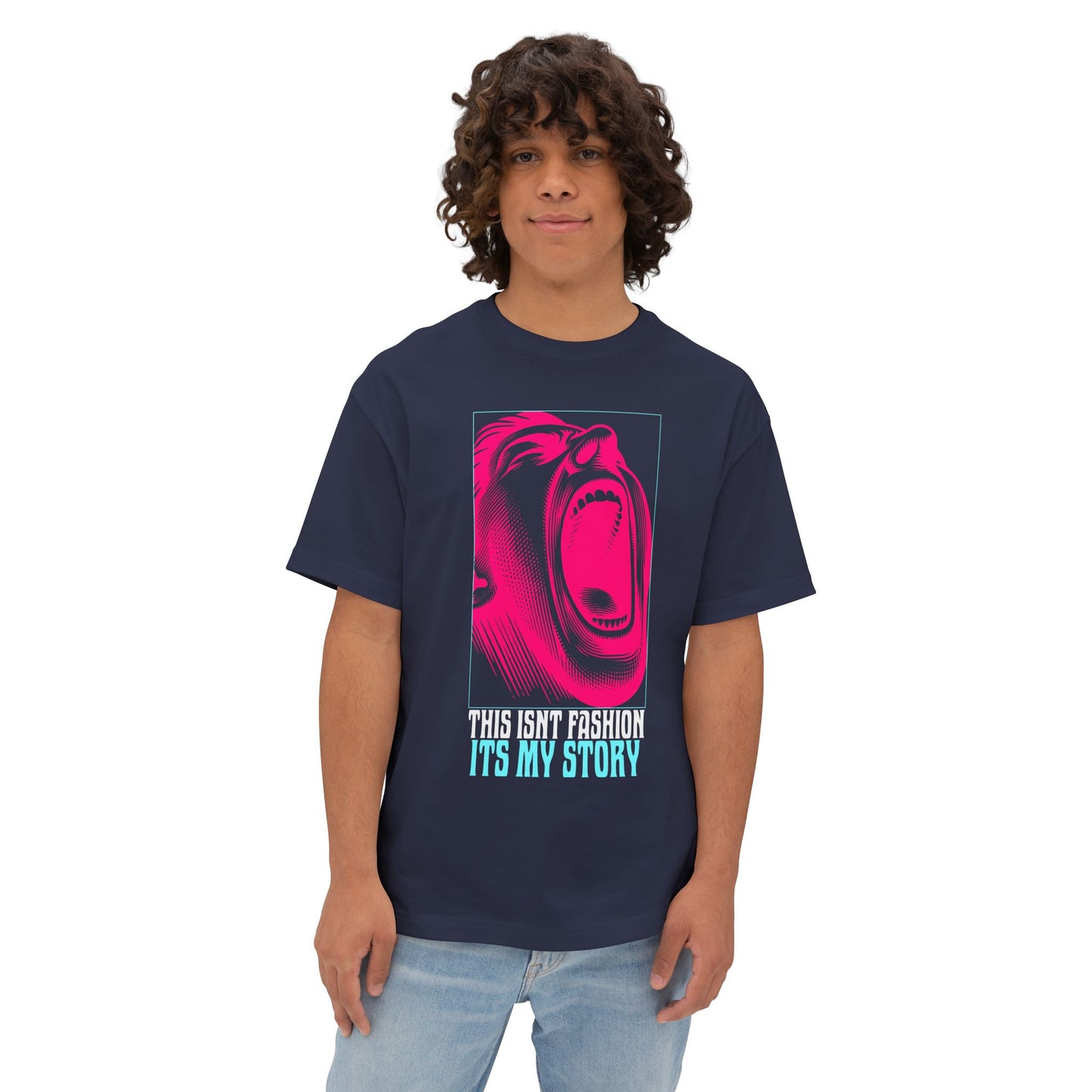FPD - This Isn’t Fashion, It’s My Story Oversized Tee – Self-Expression Shirt