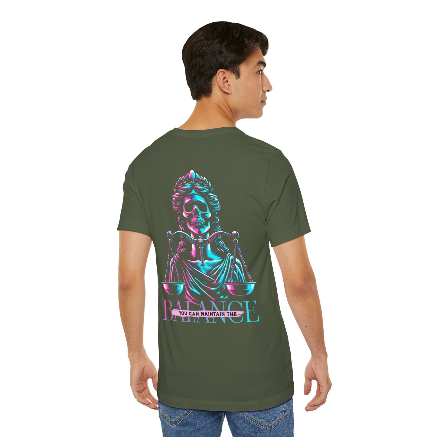 F&BPD - Unisex T-shirt - Maintain the Balance Tee – Mindfulness & Wellness Statement Shirt