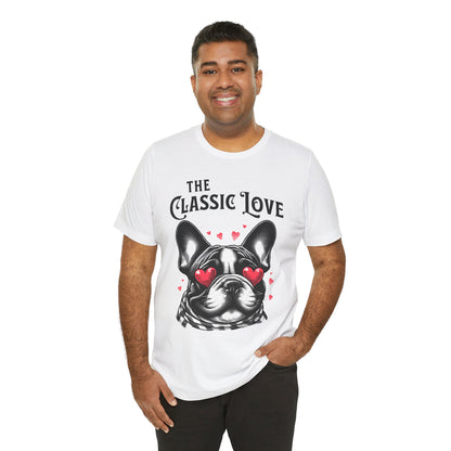 FPD - Unisex T-shirt - Pug Classic Love Tee – Cute Dog Lover Statement Shirt