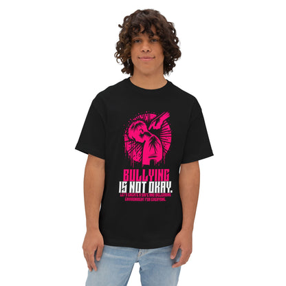 FPD - Bullying Is Not Okay Oversized Tee — Anti-Bullying Statement Shirt