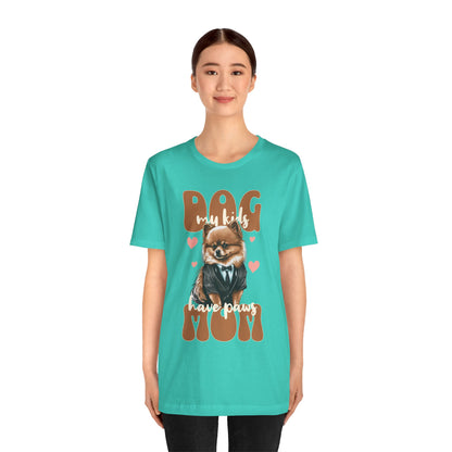Dog Mom T-Shirt | Cute Pet Lover Unisex Tee - FPD