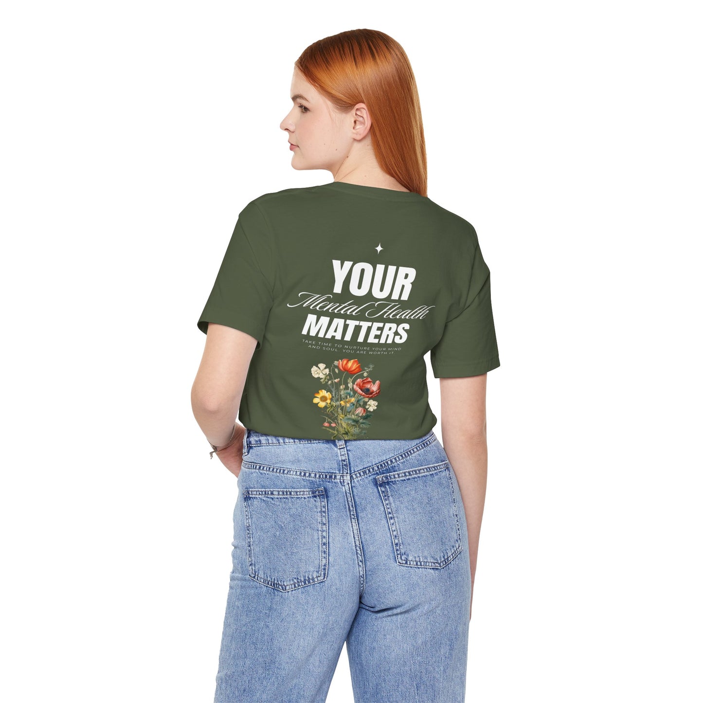 F&BPD - Unisex T-shirt - Your Mental Health Matters Tee – Awareness & Support Statement Shirt