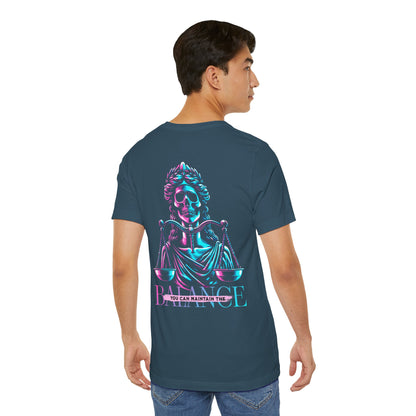 F&BPD - Unisex T-shirt - Maintain the Balance Tee – Mindfulness & Wellness Statement Shirt