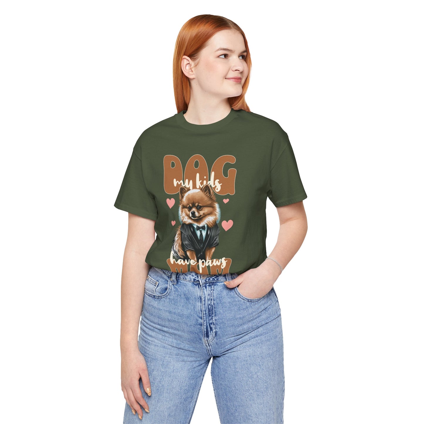 Dog Mom T-Shirt | Cute Pet Lover Unisex Tee - FPD