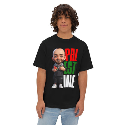 Palestine Watermelon Oversized Tee – Symbol of Resistance Graphic Shirt - FPD