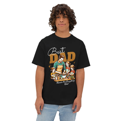 Best Dad Oversized T-Shirt – Relaxed Fit | Father’s Day Gift