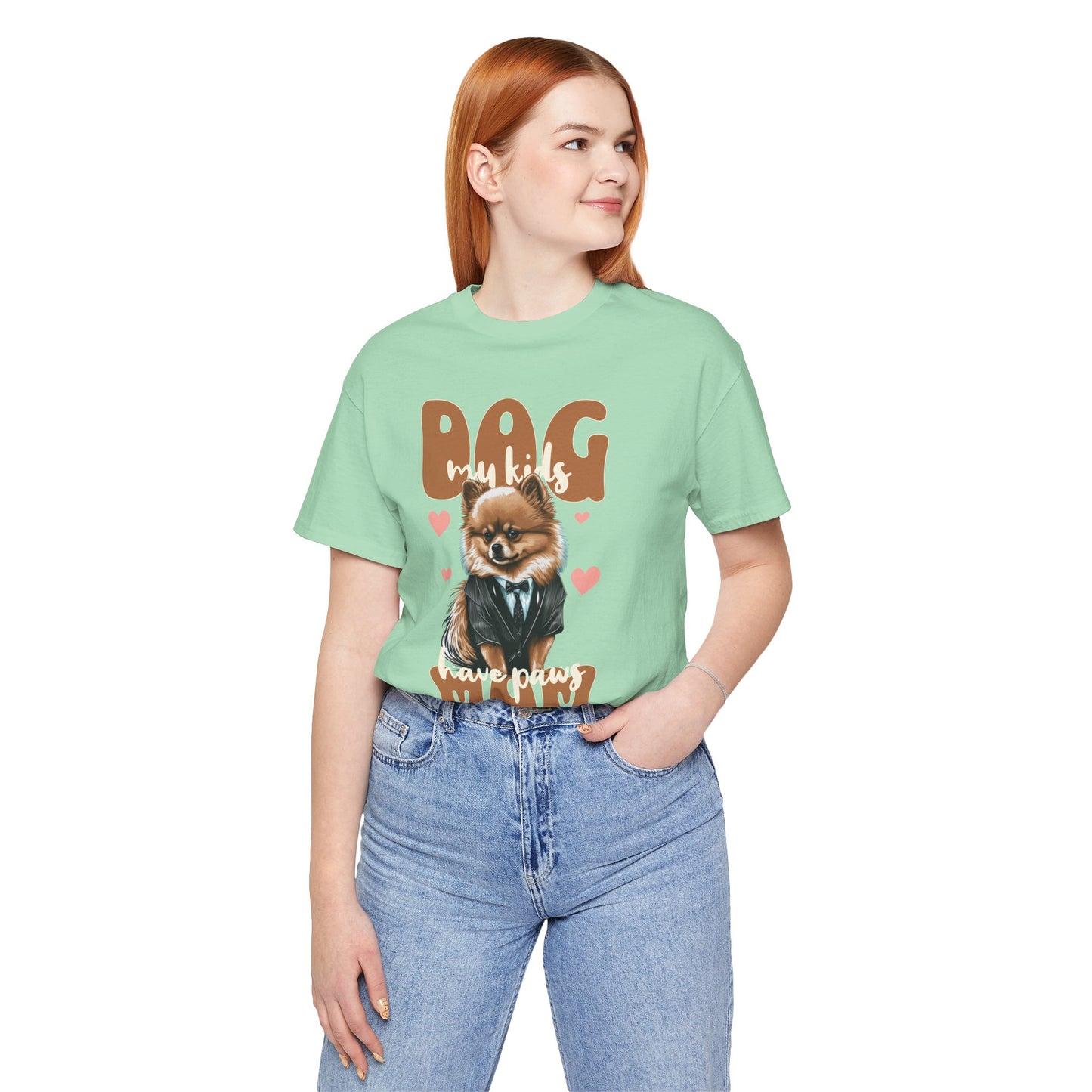 Dog Mom T-Shirt | Cute Pet Lover Unisex Tee - FPD