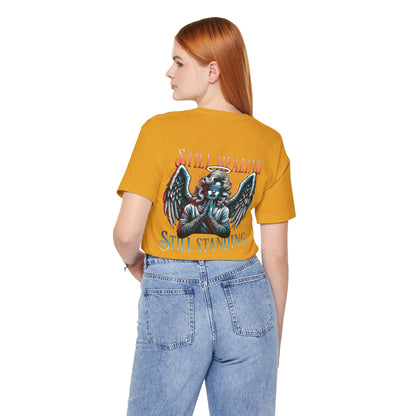 F&BPD - Unisex T-shirt - Still Healing Still Standing Tee – Resilience & Recovery Statement Shirt