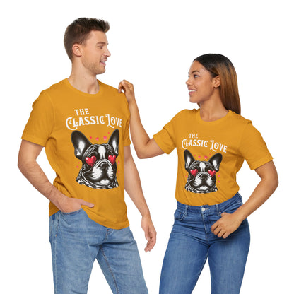 FPD - Unisex T-shirt - Pug Classic Love Tee – Cute Dog Lover Statement Shirt