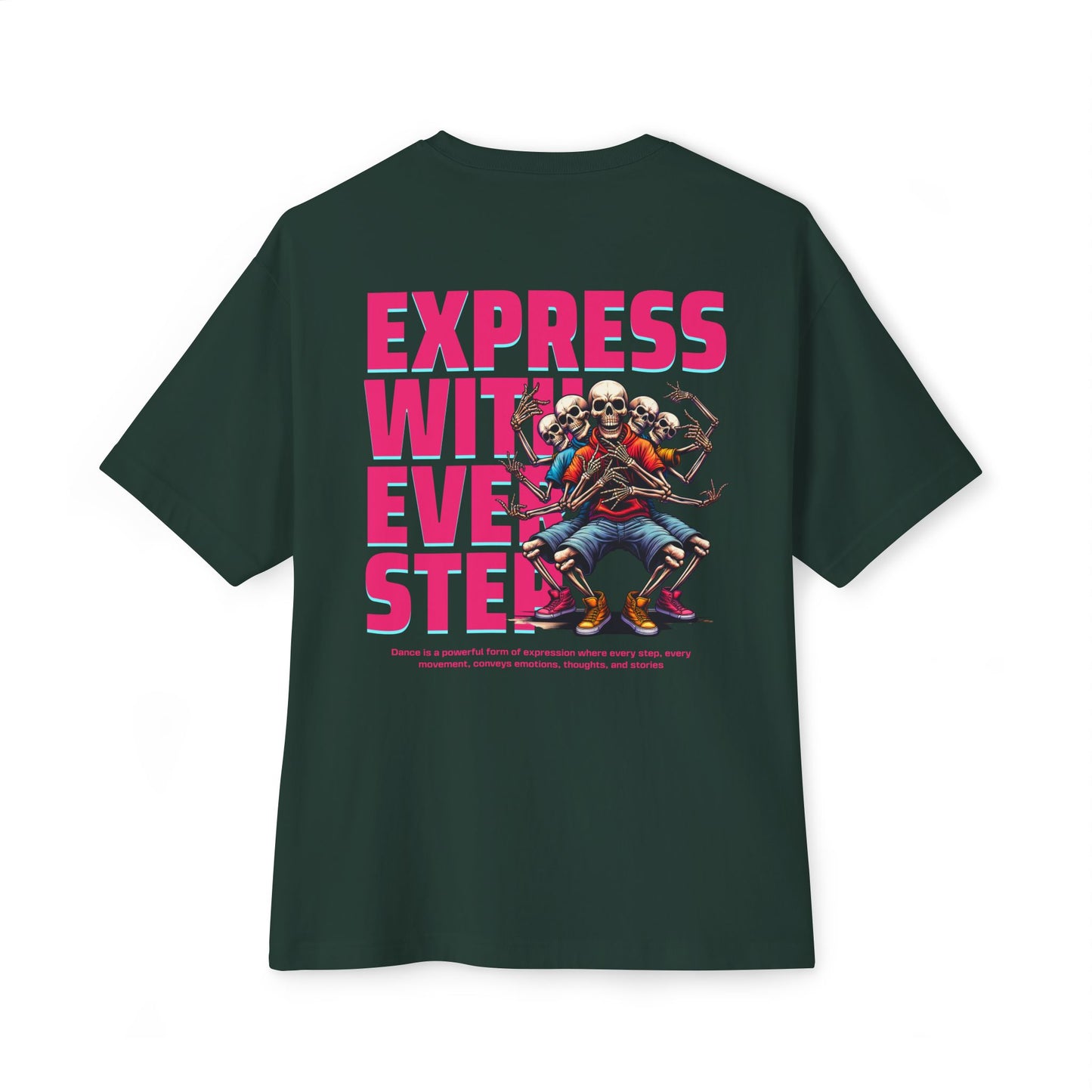 F&BPD - Express With Every Step Oversized Tee – Statement Streetwear