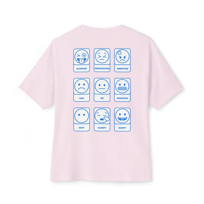 F&BPD - Emotions Oversized Tee – Expression & Emotional Awareness Streetwear