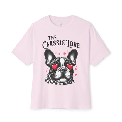 FPD - Pug Classic Love Oversized Tee – Cute Dog Lover Streetwear
