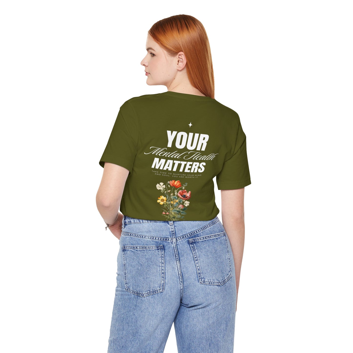 F&BPD - Unisex T-shirt - Your Mental Health Matters Tee – Awareness & Support Statement Shirt