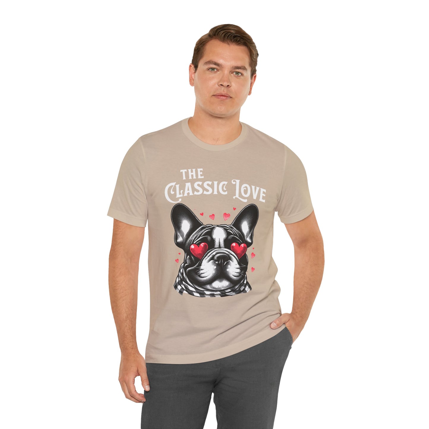 FPD - Unisex T-shirt - Pug Classic Love Tee – Cute Dog Lover Statement Shirt