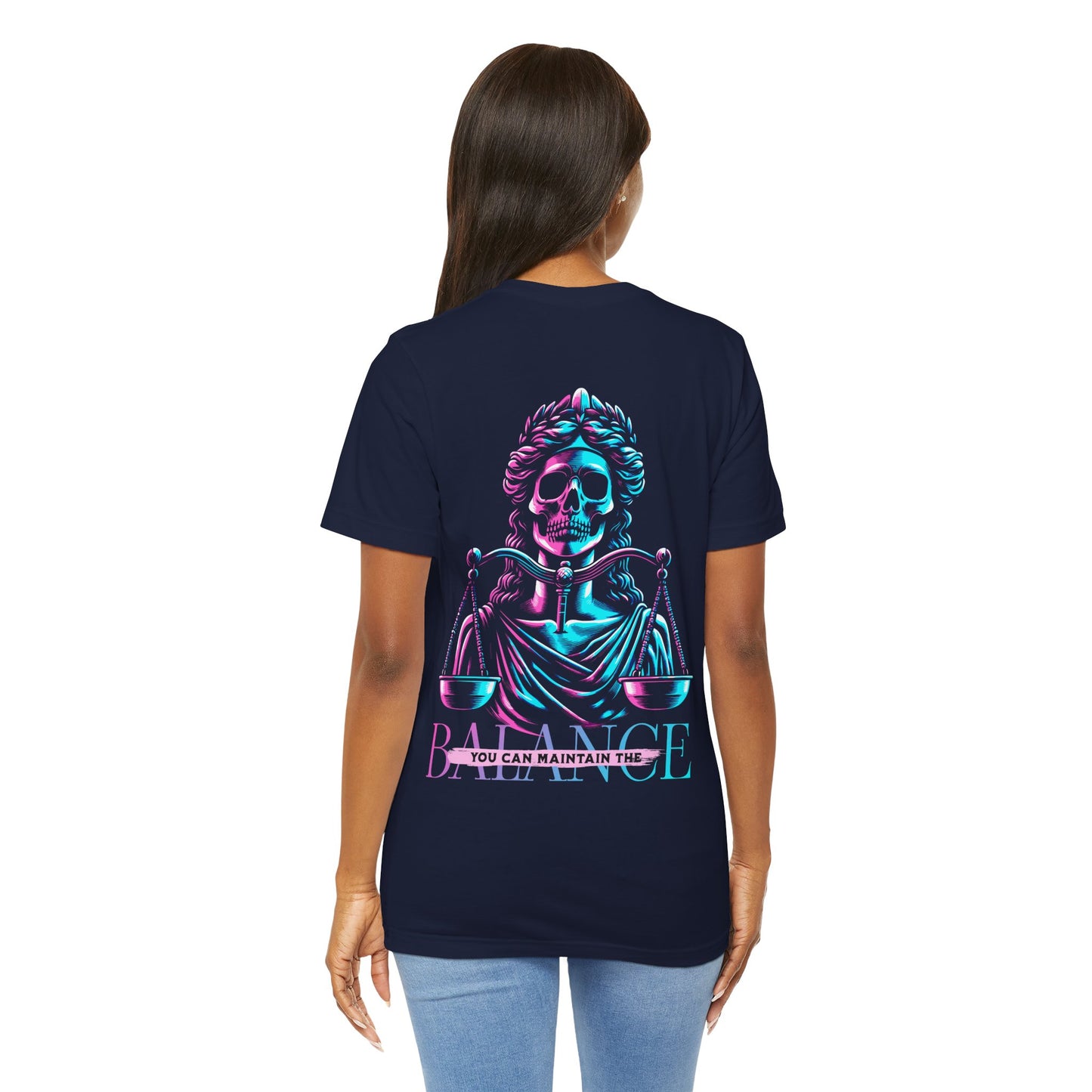 F&BPD - Unisex T-shirt - Maintain the Balance Tee – Mindfulness & Wellness Statement Shirt