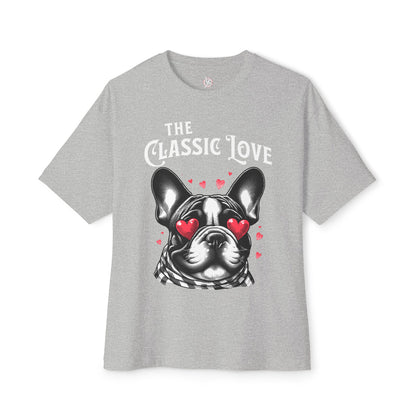 FPD - Pug Classic Love Oversized Tee – Cute Dog Lover Streetwear