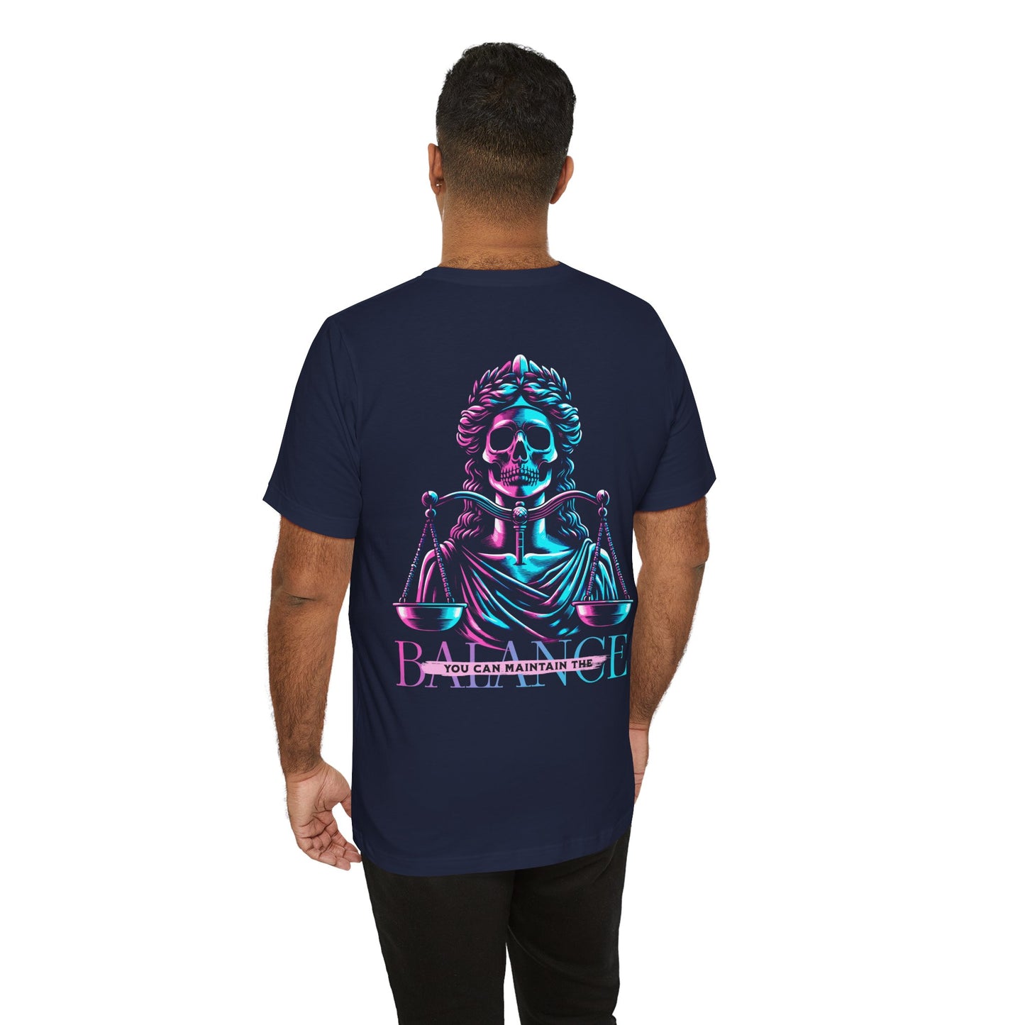 F&BPD - Unisex T-shirt - Maintain the Balance Tee – Mindfulness & Wellness Statement Shirt
