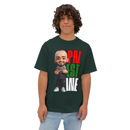 Palestine Watermelon Oversized Tee – Symbol of Resistance Graphic Shirt - FPD