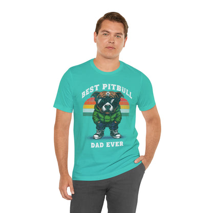 FPD - Unisex T-shirt - Best Pitbull Dad Ever Tee – Dog Lover Statement Shirt