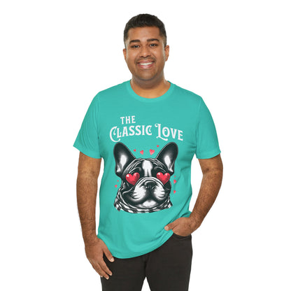 FPD - Unisex T-shirt - Pug Classic Love Tee – Cute Dog Lover Statement Shirt