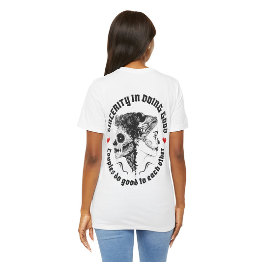 F&BPD - Unisex T-shirt - Sincerity in Doing Good Tee – Kindness Statement Shirt