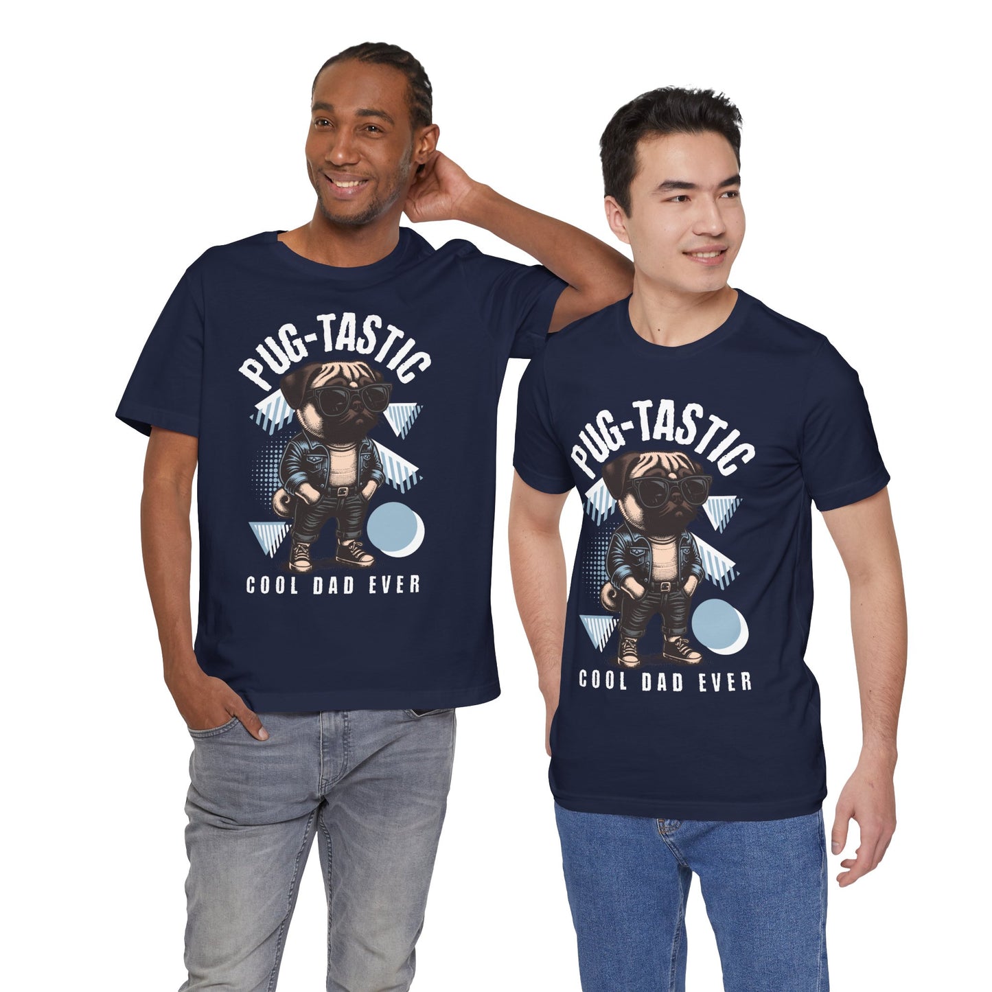 FPD - Unisex T-shirt - Pugtastic Tee – Fun & Playful Dog Lover Shirt