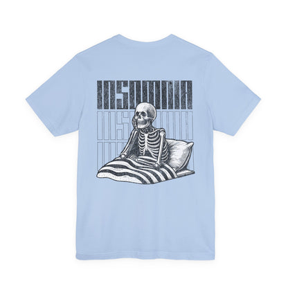 F&BPD - Unisex T-shirt - Insomnia Tee – Late Night Mind Battle Statement Shirt