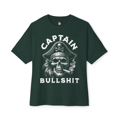 FPD - Captain Bullshit Oversized Tee — Myth-Buster & Truth-Seeker Shirt
