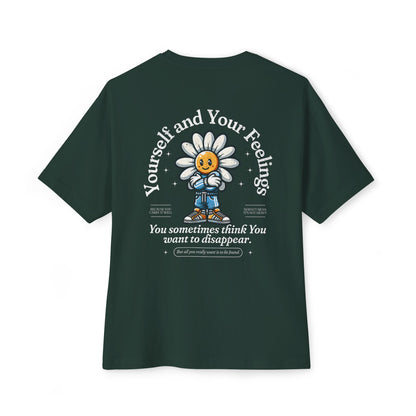 F&BPD - Yourself & Your Feelings Oversized Tee – Self-Awareness Streetwear